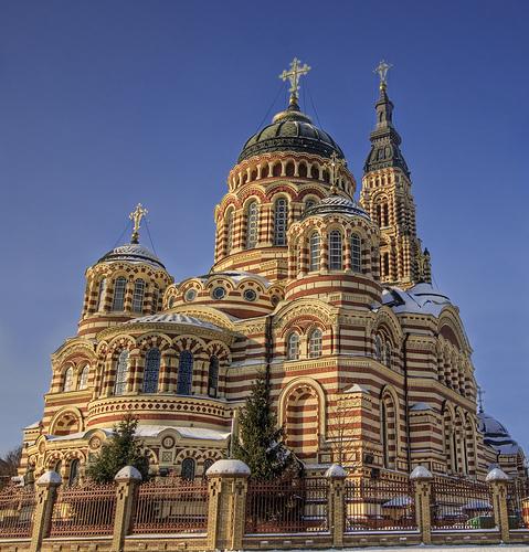 NAME: Holly Lipschultz Cathedral Kharkiv, Kharkov, Ukraine, Europe Neo-Byzantine