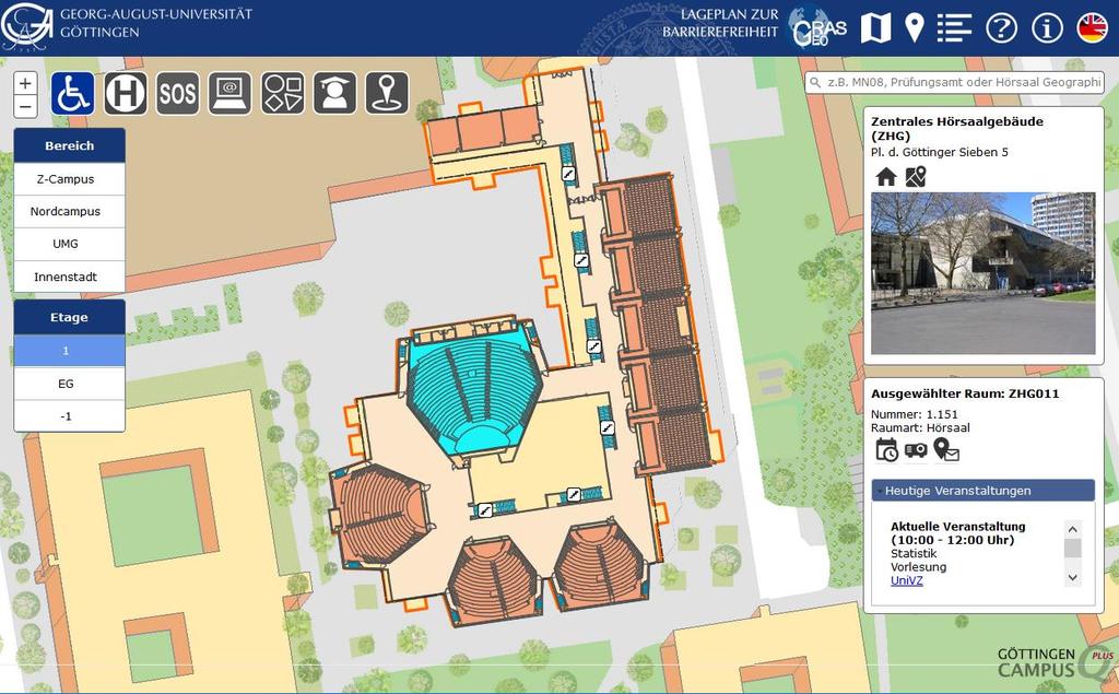 CAMPUS ACCESSIBILITY MAP: