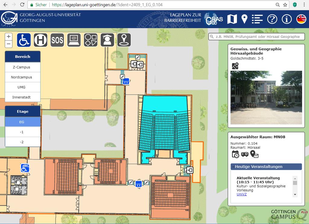 CAMPUS ACCESSIBILITY MAP: INTEGRATION HOW?