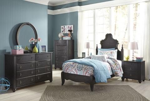 Spring B188-Exquisite Twin Princess Bed