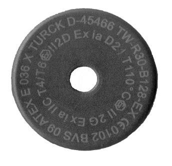 Same Tag Turck ATEX Certified Turck IN Tags are ATEX certified II 2G Ex ia IIC T4/T6 Our ATEX marking means: II all other explosive areas (all except