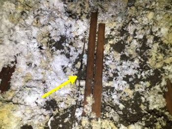 Foam or combustible insulation may not be used with knob-and-tube wiring.
