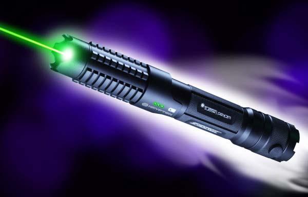 2W green & blue laser pointers for $300! 7.