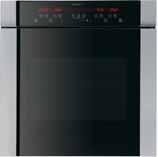 Intelligent electronics StopSol glass The special darkening and reflecting treatment of the external glass gives the oven an elegant yet aggressive design.