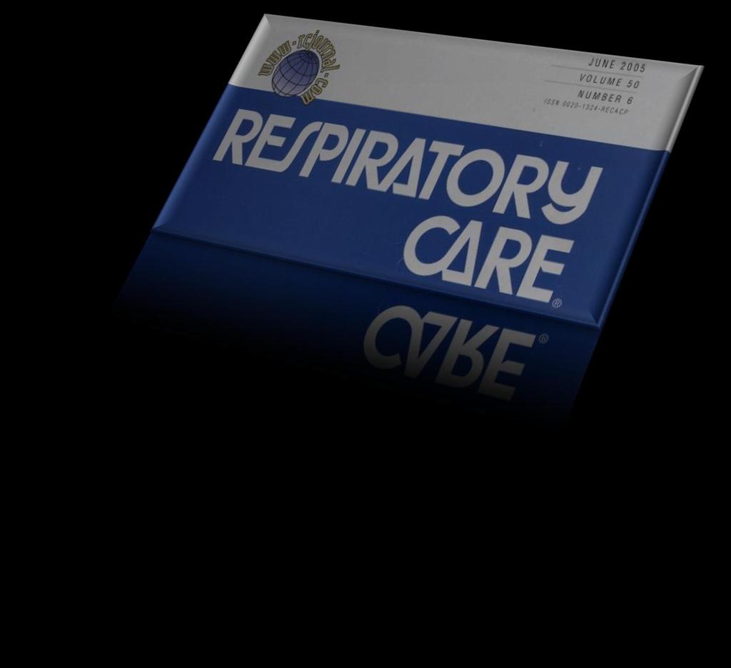 June 2005 Respiratory Care Journal HMEs should be used in all patients