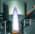 THE DUAL COMBUSTION CONTROL SYSTEM The lambda probe is directly placed in the smoke outlet of the appliance and delivers constant data about