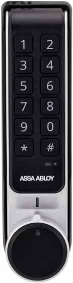 ML51PA - Digital PIN Keypad Functions Digital PIN Keypad Version Master Code Unlocks the cam lock (the cam lock will remain opened after use with the Master PIN Code) Enables changing the Master PIN