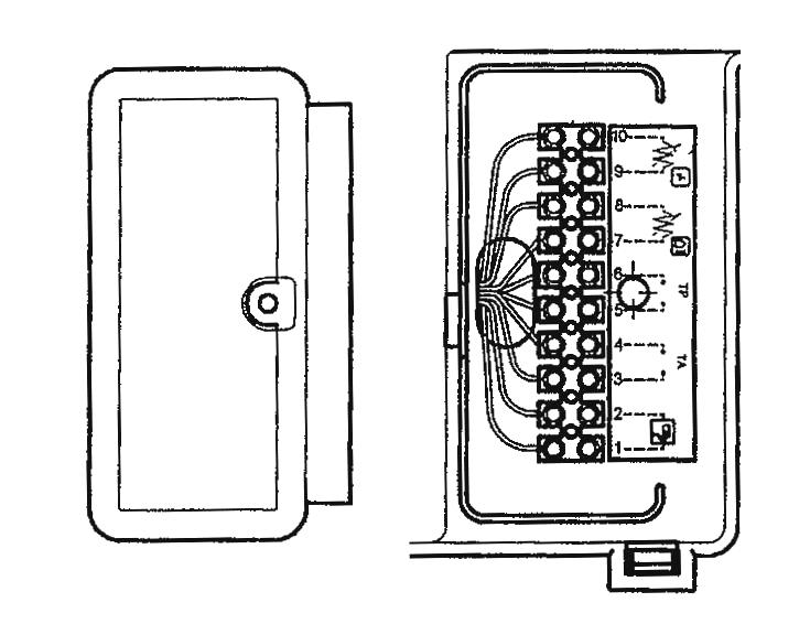 Electrical diagram of heating zone circuit controlled by RVA 46 Outside sensor installation / floor thermostat (Also refer to gas boiler s instructions) Outside sensor: connect directly to gas boiler