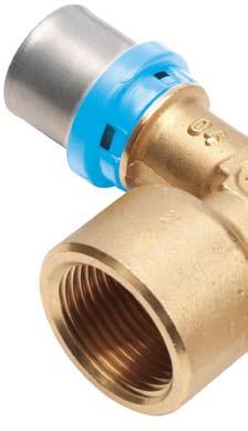 DUOPEX WATER FITTINGS DUOPEX WATER fittings are manufactured from dezincification resistance (DR) brass with a stainless steel crimp ring and joined to the pipe using a specific precision crimping