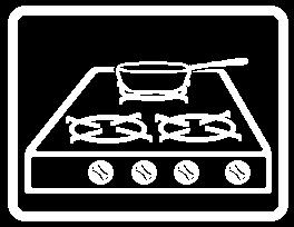 LP GAS COOKTOP The cooktop in your motor home operates on LP gas and will provide the same functions that the range in your home does.