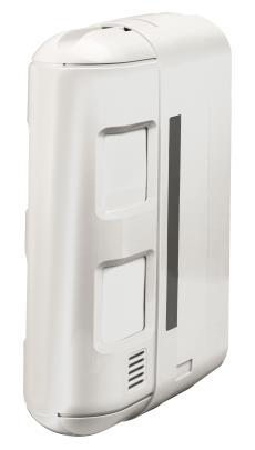 Range Details Perimeter bidirectional Dual PIR Motion Detector - SMD-W4.1Axx Coverage Diagrams - Installation of 0.80 m and 1.