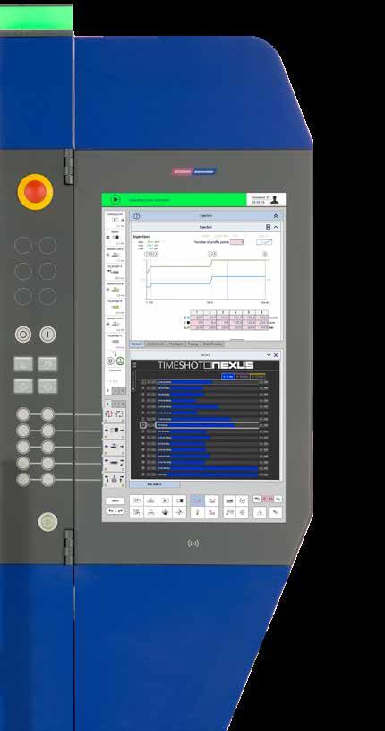 UNILOG B8 Control system and process monitoring The new UNILOG B8 machine control system is the WITTMANN BATTENFELD solution to simplify the operation of complex processes.
