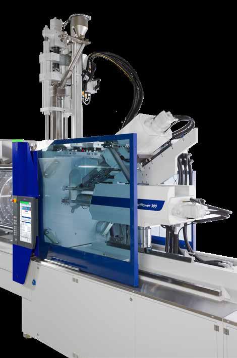 LIM COMBIMOULD Open for every configuration WITTMANN BATTENFELD injection molding machines from all machine series can be transformed into multi-component injection molding cells by adding further