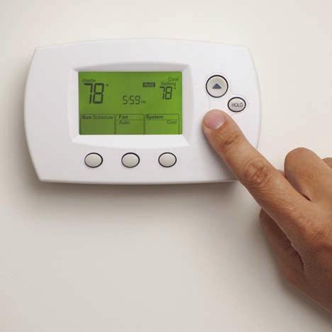Warm Up/Cool Down Automatically Programming a thermostat correctly can save about $180 a year in energy costs.