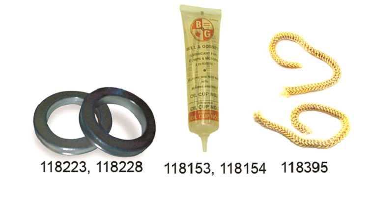 Ring Set for Series 00, HV, ", PR, ", -/", -/" New Style Pumps, Set of Motor Mounting Ring Set for -/", LD-, HD-, PD-, PD-, 0 AA, 0 A, Old Style Pumps, Set of