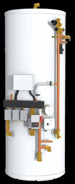 STAINLESSLITE PRE-PLUMBED The StainlessLite Pre-Plumbed is pre-plumbed and pre-wired for domestic hot water and two heating zones, incorporating a sealed primary filling loop and mains cold feed
