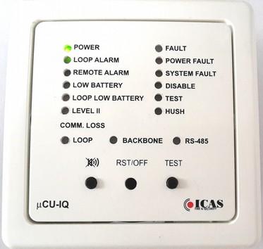 1. DESCRIPTI CU-IQ MANUAL The small control panel CU-IQ is one component of the new ICAS IQ wireless system. IQ System is an intelligent radio system, which works at 868 MHz frequency band.