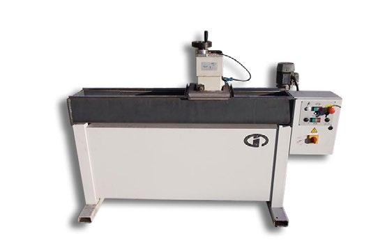 BM 850 Motor 1,5 kw (2HP); Magnetic chuck Ø 127 mm; Automatic grinding wheel downfeed; Magnetic chuck