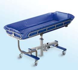 Burns Treatment Systems Acute Phase 3 ACUTE PHASE shower trolley and shower panel Concerto is particularly useful when treating patients in the acute phase.