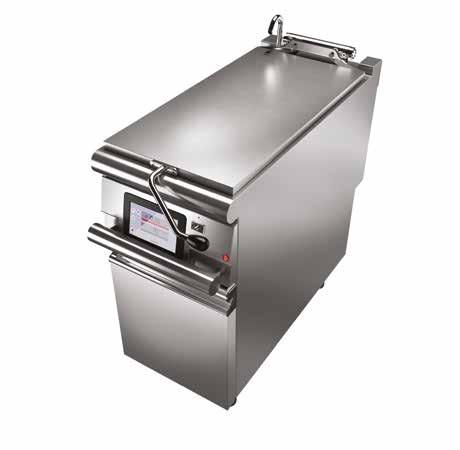 New state-of-the-art deep fryer with touch control, automatic basket lift and oil filter. Reduced frying times and increased food quality.