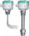 SITRANS LVS200 vibratory switch detects solids with densities as low as 5g/l (0.3lb/ft 3 ).