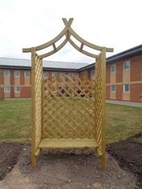 sensory garden, a project which has involved