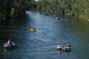 In Broad Ripple, canoe travel was a favorite activity.