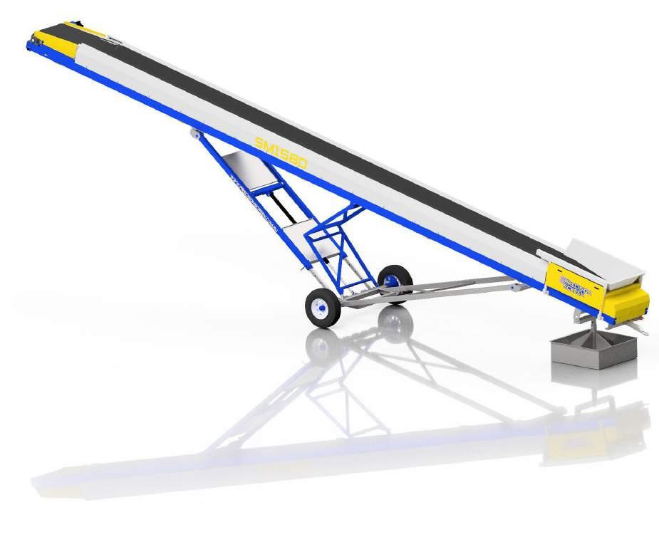 STOCKPILE CONVEYORS SM1580 SM2080 Precisionscreen s range of Stockpilers are designed with productivity and mobility in