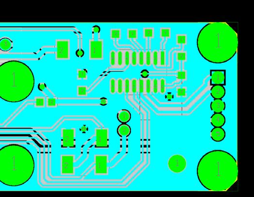 BOARD CONNECTIONS: Sensor Board TOP View Pin #1: RS232 tx from sensor board = rx from master PC (pin 2 RS232 std. connector) Pin #2: RS232 rx from sensor board = tx from master PC (pin 3 RS232 std.
