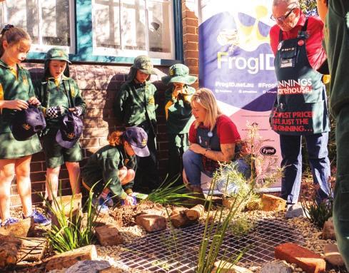 for bushfires Supported the makeover of the RAAF Soldier Recovery Centre in Adelaide School to Work Transition Program supported to provide horticultural skills to students