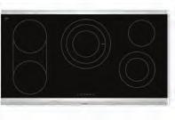 Induction Gas Electric Cooktops 27 NET8654UC / 42583 Electric cooktops From the simple elegance of the ceramic-glass cooking surface to the exciting performance features, Bosch electric cooktops are