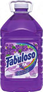 53041/53042/53096/53122/MX04966A Fabuloso All Purpose Cleaner Cleans and leaves a long-lasting