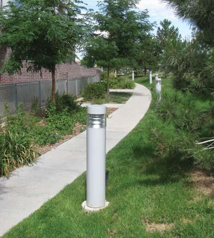The City encourages use of low-level bollard lighting for illumination of pedestrian walkways. i. Where proposed, carports and garages shall be designed to complement the project architecture in terms of design, materials, and colors.