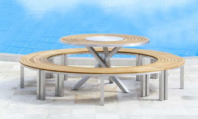 22. Stainless Steel OUTDOOR & INDOOR USE SIGNATURE Table Series 23.
