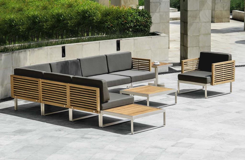 12. Stainless Steel The quality mix with luxury design is suit for indoor and outdoor use.