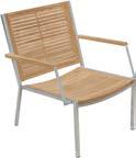 cm Natural Teak Fine Sanded CPLCS-01 Seatrest: 52 x 54 x 4 cm