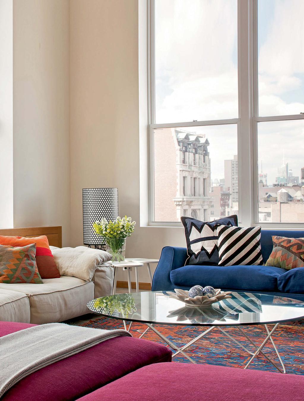 LOCALLY MADE A design entrepreneur s home reflects her passion. COLOUR THERAPY Casamanara reimagines loft living in NYC.