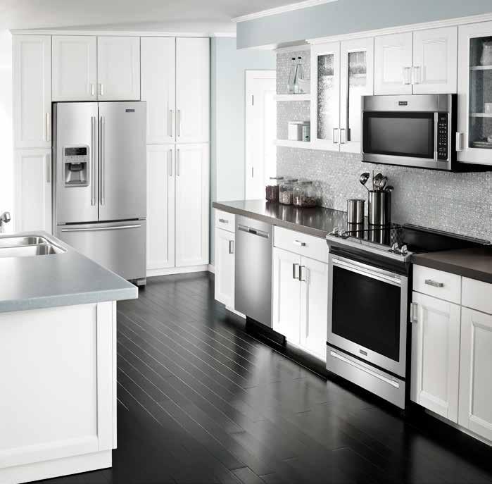 BRANDSOURCE EXCLUSIVE OFFER Save an extra $500 when you purchase the Maytag refrigerator, range and dishwasher!