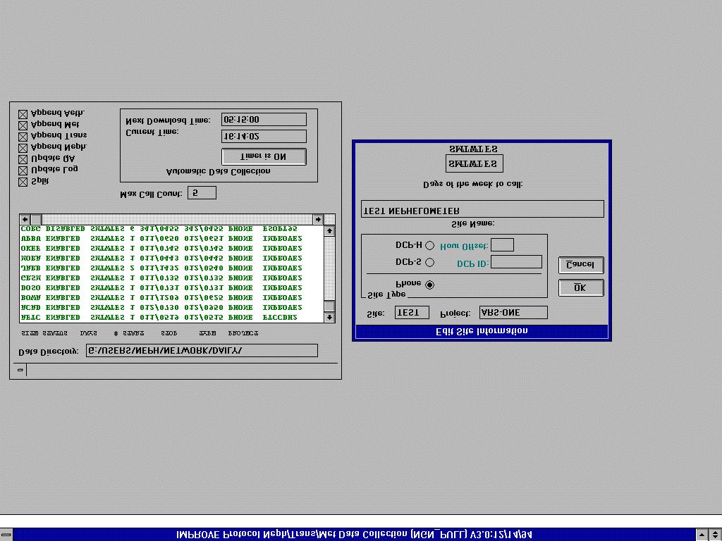 Figure 4-1. NGN_PULL Windows Program Screen.