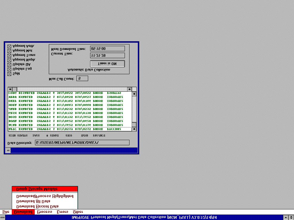 Figure 4-1. NGN_PULL Windows Program Screen.