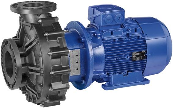 TECHNOLOGY > Attraction pumps Normblock Multi Horizontal, completely plastic block pump with permanently improved rate of efficiency. Innovative attraction pump with a thousandfold proven concept.