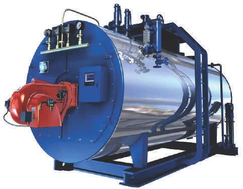 Package Wetback Boiler Oil Fired and Oil Cum Gas Fired 1 TPH to 10 TPH 10.54 Kg to 17.