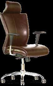 Support DEXTER DH 022 HIGH BACK Leatherette Back & Seat Synchronised Lock & Knee