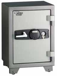 MADE IN SOUTH KOREA ES-045 MEDIUM SIZED FIRE RESISTANT SAFE Digital lock + Key lock 1 hour fire Resistant Lockable drawer and adjustable