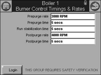 6.5.10 Burner Control Timing and Rates Figure 34: Burner Control Timing and Rates 6.5.13 Lead Lag Slave Configuration Lead Lag Slave Configuration 10K NTC single nonsafety Sub- Parameter Description
