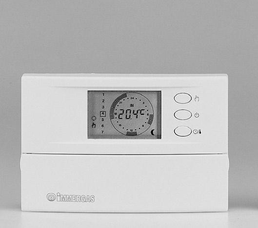 016362 Weekly digital chrono-thermostat code 3.