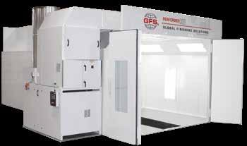 RELIABLE One of GFS most popular automotive refinish booths, the Performer XD spray booth surpasses all others in its class.