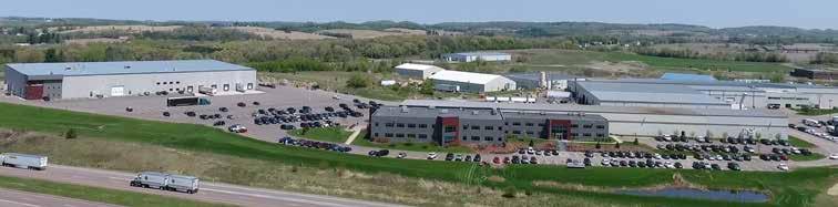 ABOUT GFS IN-HOUSE MANUFACTURING Global Finishing Solutions' products are designed and manufactured in our Osseo, Wisconsin, facility.