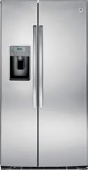 Side-by-Side Refrigerator with Thru-the-Door Ice and Water