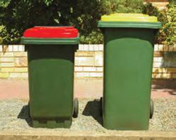 TO ENSURE YOUR BINS ARE EMPTIED ON YOUR SCHEDULED COLLECTION DAY, YOU NEED TO: Put the bins out by 6am on the day of pick up and bring them back in within 24 hours of collection.